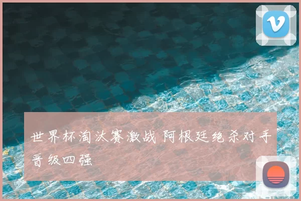 世界杯淘汰赛激战 阿根廷绝杀对手晋级四强