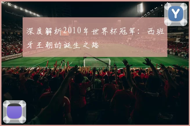 深度解析2010年世界杯冠军:西班牙王朝的诞生之路